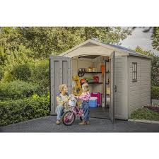 Durable Resin Plastic Storage Shed