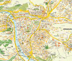 So blenden sie die maßstabsleiste ein: Wurzburg Map Germany