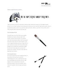 important make up brushes by lara ford