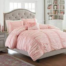 Baby Pink Bedding Comforter Sets