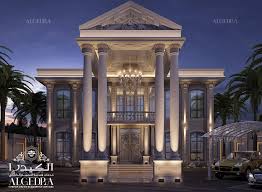 Natural light and natural material are the main components of this villa design. New Classic Exterior Design