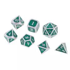 Kesoto 7 Pcs Polyhedral Dice For Dungeons Dragons Trpg Adults Pub Bar Fun Party Fun Toy