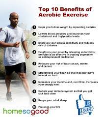 With aerobic exercise, you get to tone every muscle of your body and uniformly cut weight throughout the body. Top 10 Health Benefits Of Aerobic Exercise Aerobic Exercise Exercise Health Benefits Aerobics