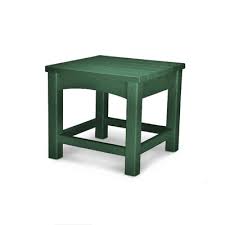 Recycled Plastic Side Tables Outdoor