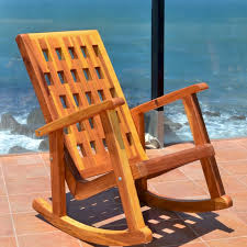 wooden rocking chair s up