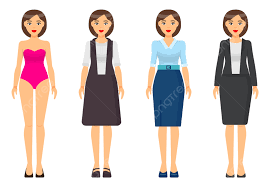 business character set vector png