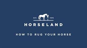how to rug a horse you