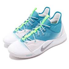 Details About Nike Pg 3 Ep Lure Fishing White Blue Paul George Mens Basketball Shoe Ao2608 005