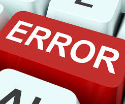aning critical errors in the