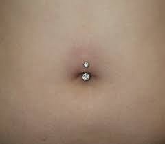 navel piercing and bloating weight loss