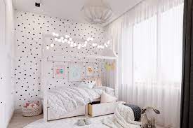 polka dot wallpaper interior design ideas