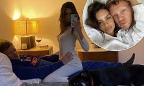 For starters, they've only been together for a few. Emily Ratajkowski Puts On A Very Racy Display As She Straddles Husband Sebastian Bear Mcclard Daily Mail Online