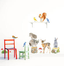 Forest Animals Wall Stickers Woodland