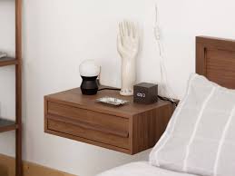 Instead, its legs are mounted to the wall they are attached to, saving a additionally, this shelf has two layers with three drawers for extra storage and space. Marcel Single Drawer Floating Nightstand Wood Nightstand