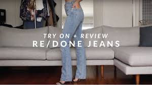 Shopredone Crawford Jean X Straight Skinny Jean Sizing Fit Try On Review Julia Suh