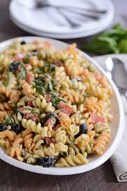 tri color pasta salad recipe mel s