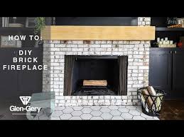 Diy Brick Fireplace