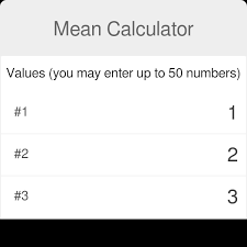 mean calculator arithmetic geometric