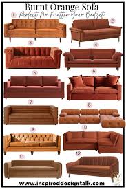 13 burnt orange sofa styles that ll