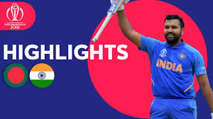 Bangladesh vs india gdp growth: Rohit Hits Ton Bumrah Masterclass Bangladesh Vs India Highlights Icc Cricket World Cup 2019 Youtube
