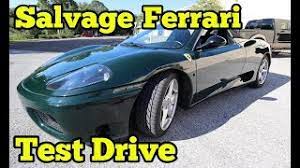 All you have to do is register free on our website. Driving My Salvage Ferrari For The First Time Didn T End Well Time For A New Supercar Project Youtube