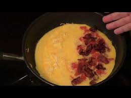 bct bacon cheese tomato easy omelet
