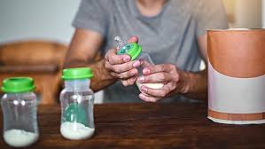 Once the powder formula has been mixed with water, you can refrigerate it at 35° to 40°f for no longer than. How To Make A Baby Bottle How To Make Baby Formula Enfamil