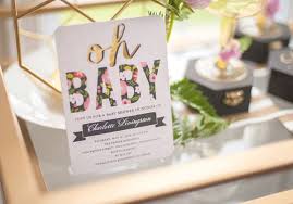 It makes for a party full of puns. Modern Garden Baby Shower