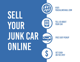 sell your junk car you call we