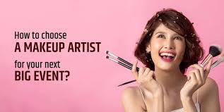 makeup artist for your next big event