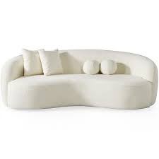 Bloom 89 In Round Arm 3 Seater Sofa