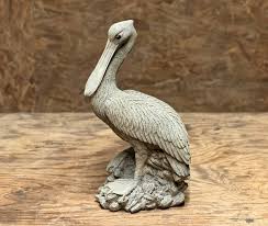 Realistic Standing Pelican Figurine