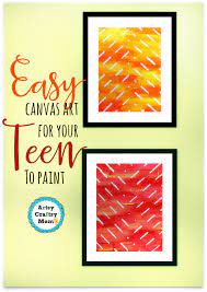 Easy Canvas Art Teenagers Will