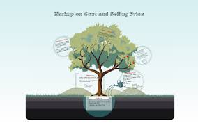 markup on cost and selling by