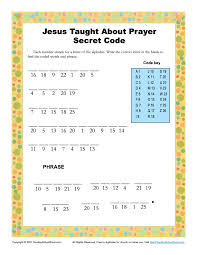 coded word activities for