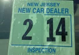 your nj inspection sticker could soon