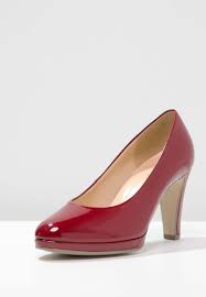 Gabor High Heels Cherry Women Shoes Platform Red Gabor
