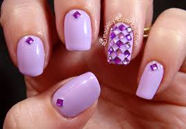 The super chic purple nail really makes us geek out during any occasions. 10 Purple Nail Designs With Rhinestones Images Purple Acrylic Nail Designs With Rhinestones Purple Nail Designs With Gems And Purple And Silver Nail Art Design Newdesignfile Com