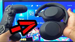 connect sony wx hb headphones to ps4