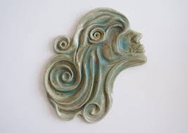 Ceramic Wall Sculpture Fine Art