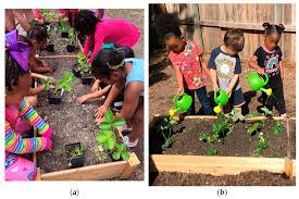 gardening in childcare centers