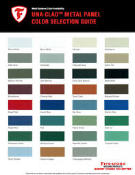 Firestone Una Clad Color Chart Best Picture Of Chart