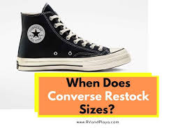 when does converse restock