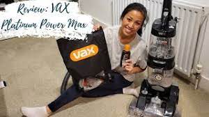 vax platinum power max carpet cleaner