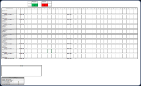 employee attendance tracker excel