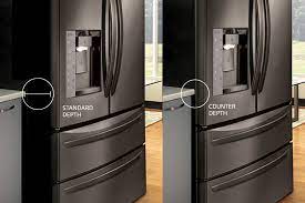 merement of counter depth refrigerator