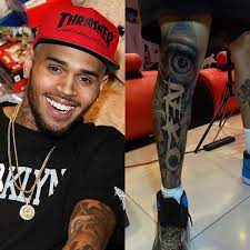 Piercing tattoo piercings chris brown photoshoot chris brown tattoo chris brown outfits breezy chris brown badass tattoos elephant tattoos tatoos. Chris Brown Surprises His Son With A Cool Tattoo After Celebrating Daughter S Birthday In The Most Special Way Pinkvilla