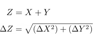 Error Propagation Calculator