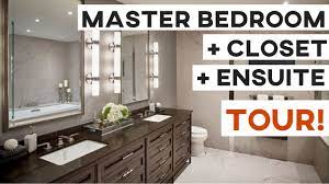 There are many ways to create walk in closet spaces, especially if you are designing your new house and want to incorporate your favorite spaces into the new place. Master Bedroom Closet Ensuite Tour Youtube