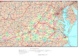 Virginia Political Map